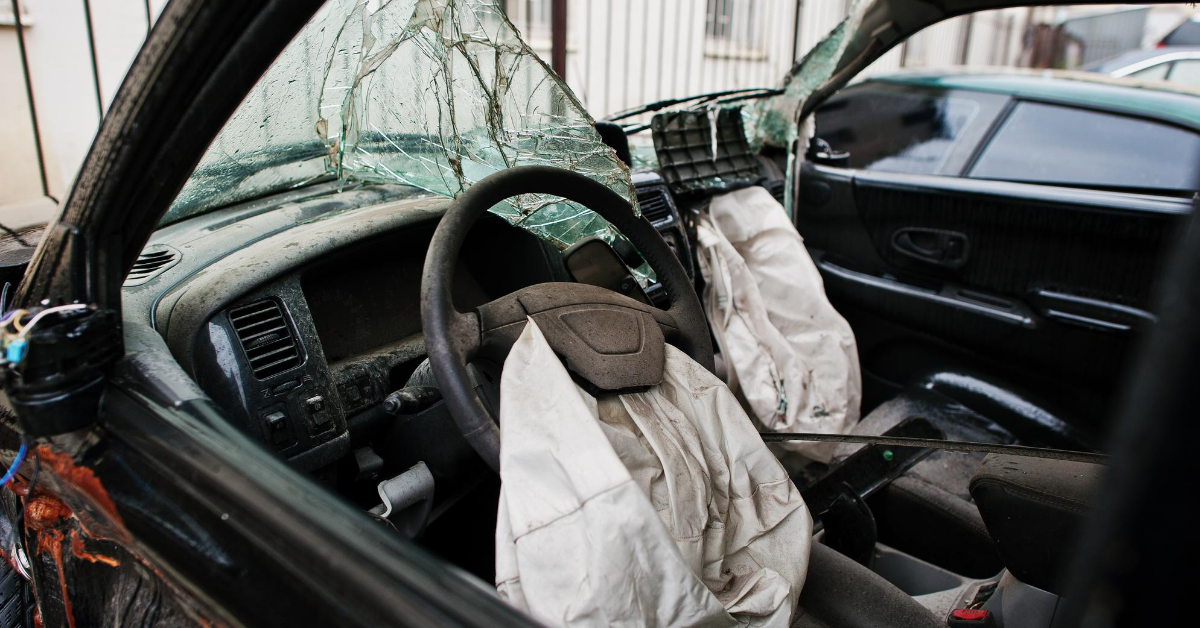 A Car Accident in California A Car Accident in California Due to Malfunctioned Airbags